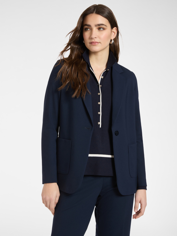 Blazer em malha Milano