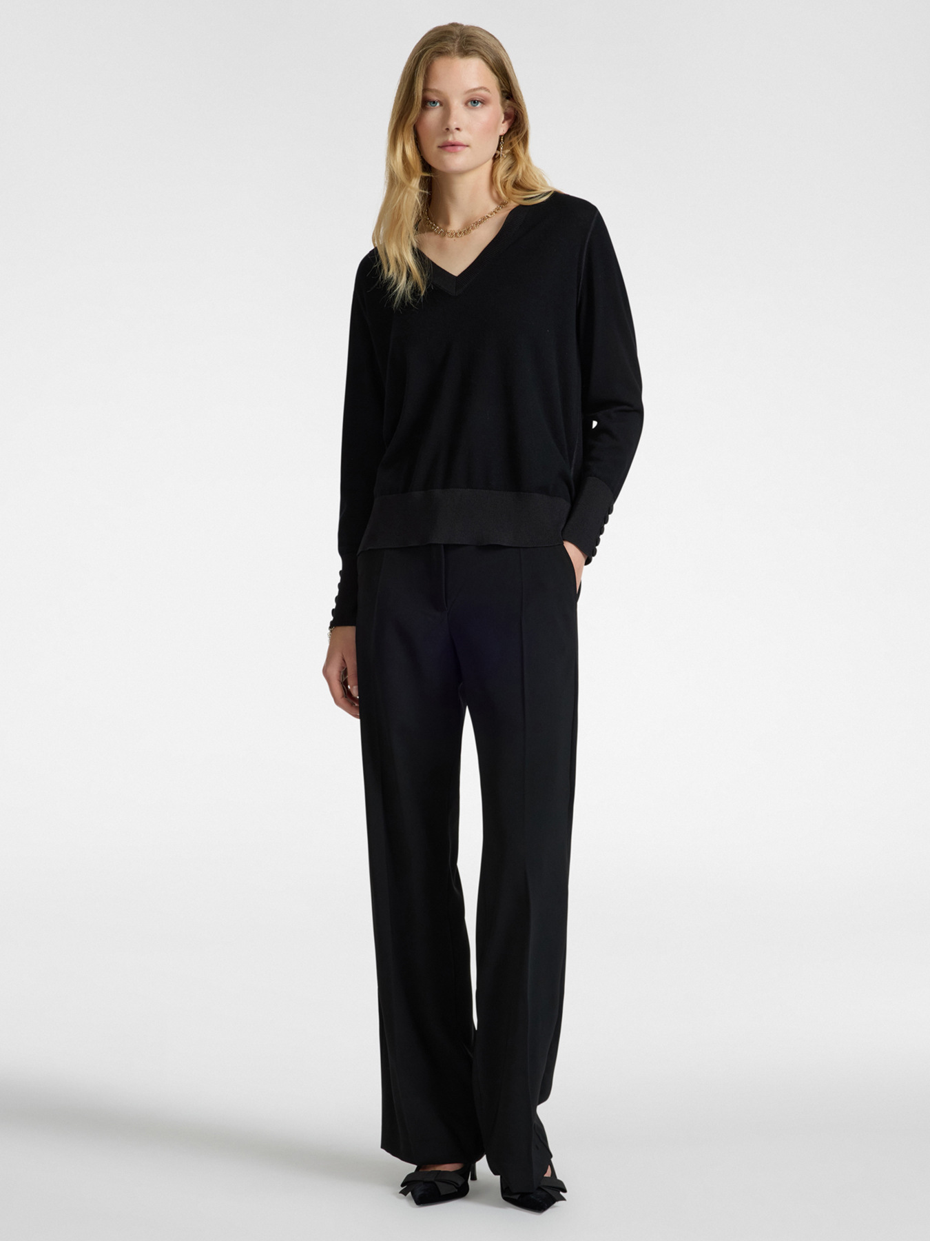 Maglia in lana soft touch image number 2