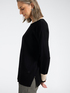 Pull ras-du-cou en viscose image number 3