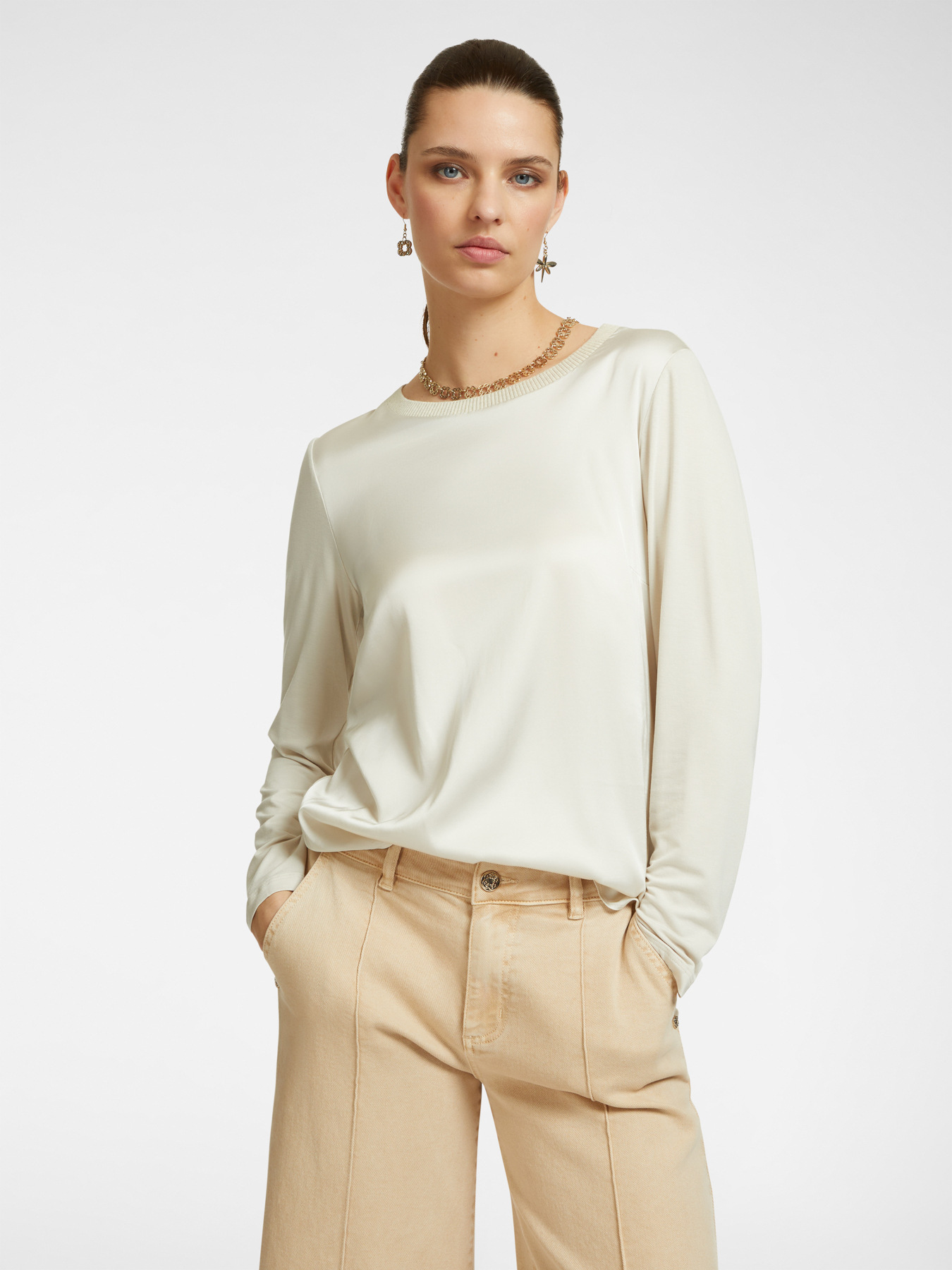 T-Shirt aus Viskose LENZING&trade; ECOVERO&trade; image number 0