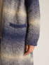Ombre effect knit coat image number 3