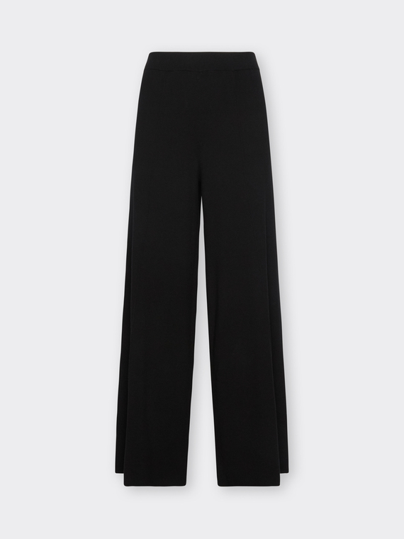 Pantalon palazzo en viscose