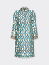 Robe chemisier imprim&eacute;e image number 4
