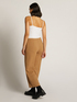 CROPPED STRETCH DIAGONAL TROUSERS image number 1