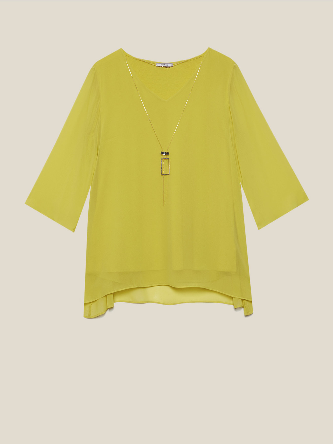 Elenamiro: Bunte Tunika aus Georgette_5