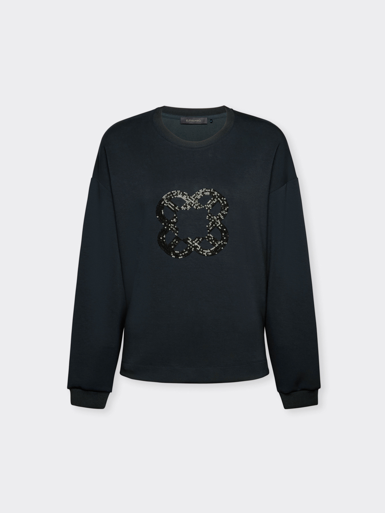 Sweatshirt with Monogram embroidery