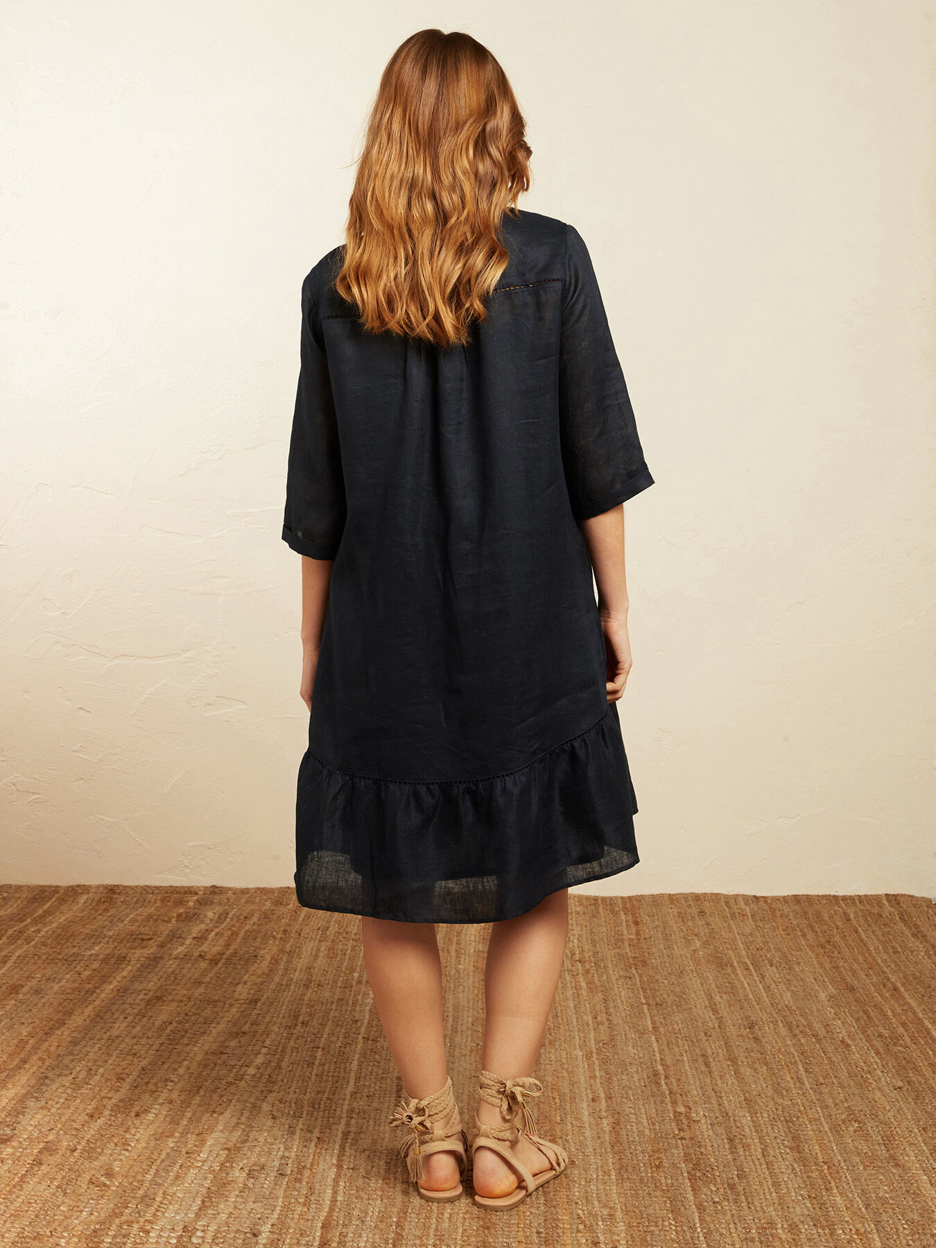 Pure linen dress image number 1