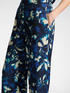 Elegant flower print trousers image number 3