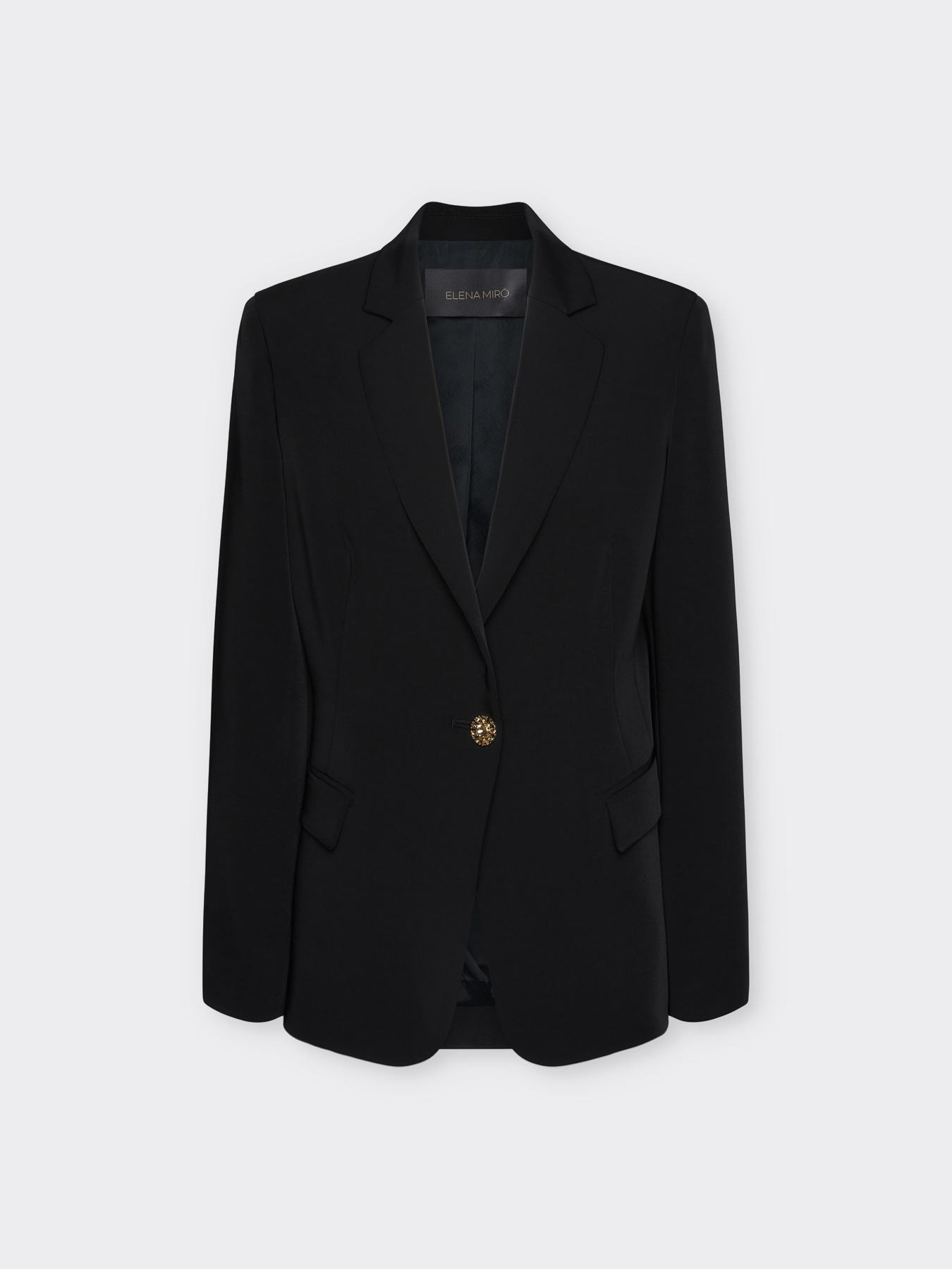 Blazer aus Stretch-Cady image number 4