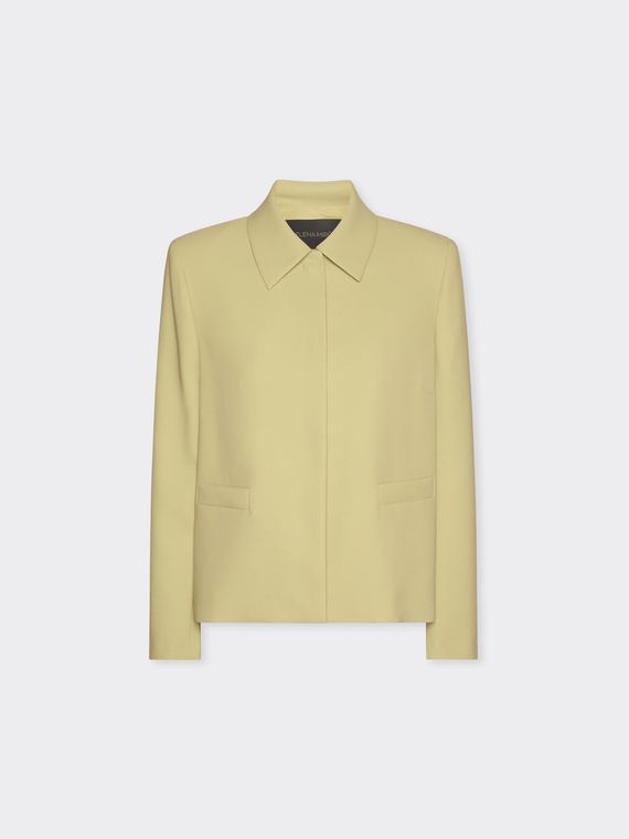 Veste en tissu cr&ecirc;pe