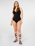One-piece swimsuit with buckle image number 0