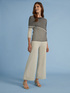 STRETCH VISCOSE SWEATER image number 3
