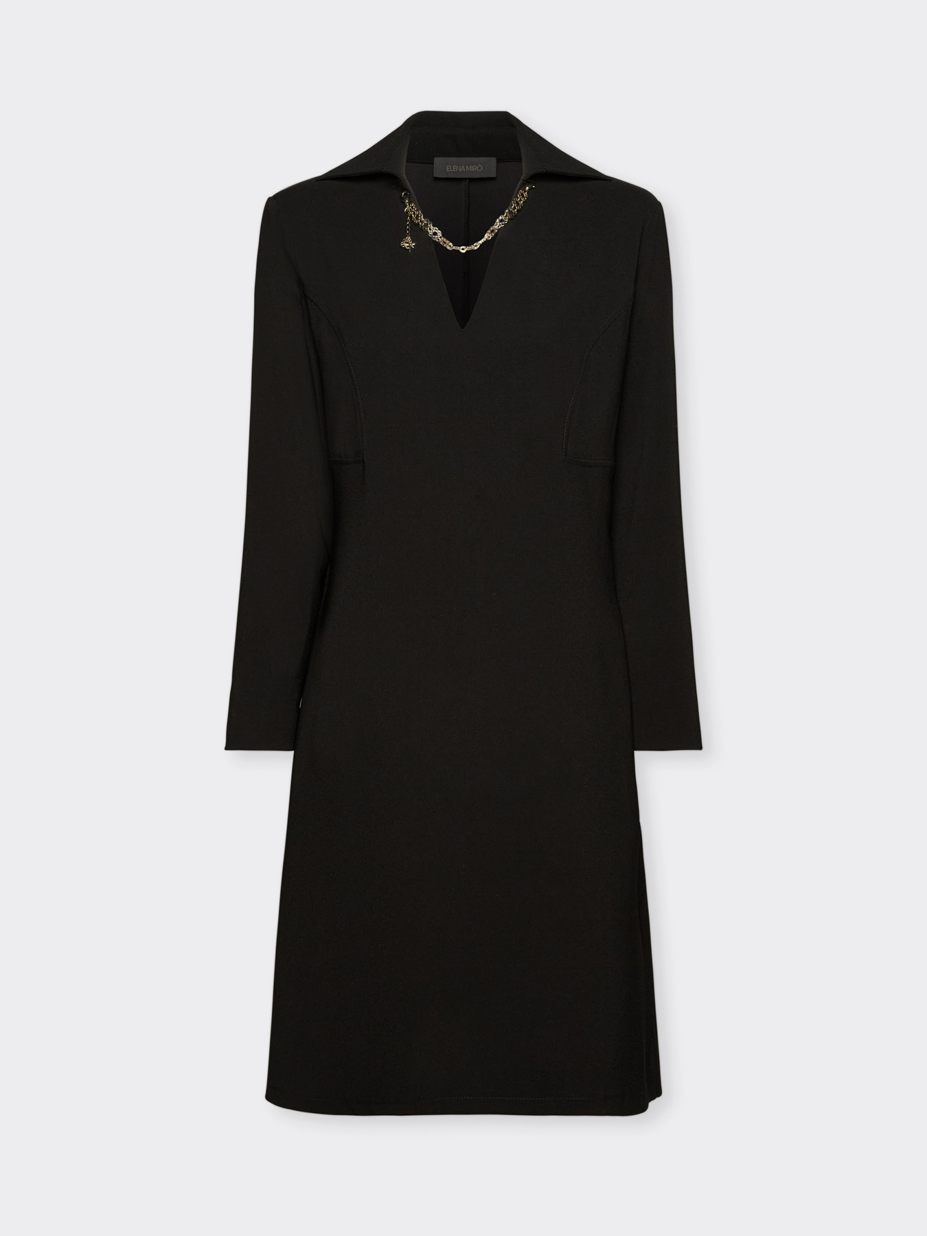 Dress with Monogram necklace image number 4