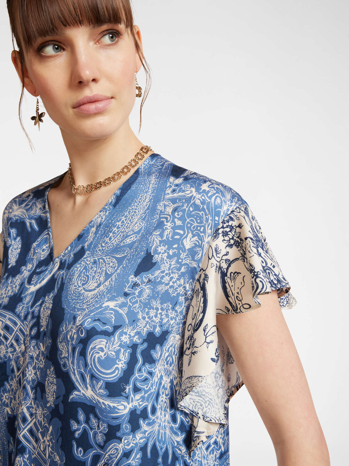 Blusa em duas estampas image number 3