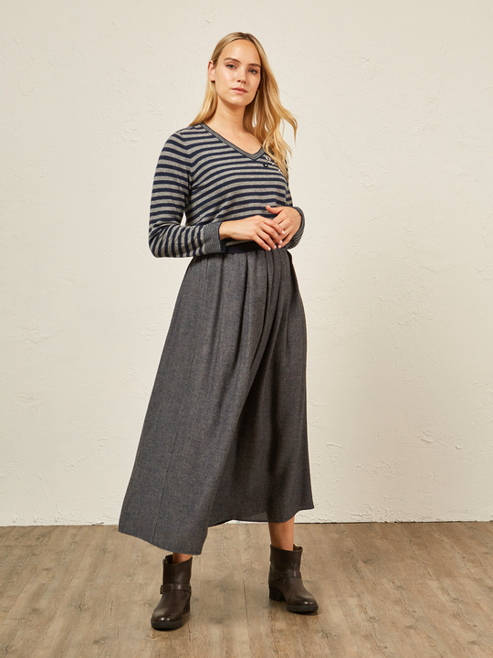 Elenamiro: Saia comprida fantasia Cinzento_1