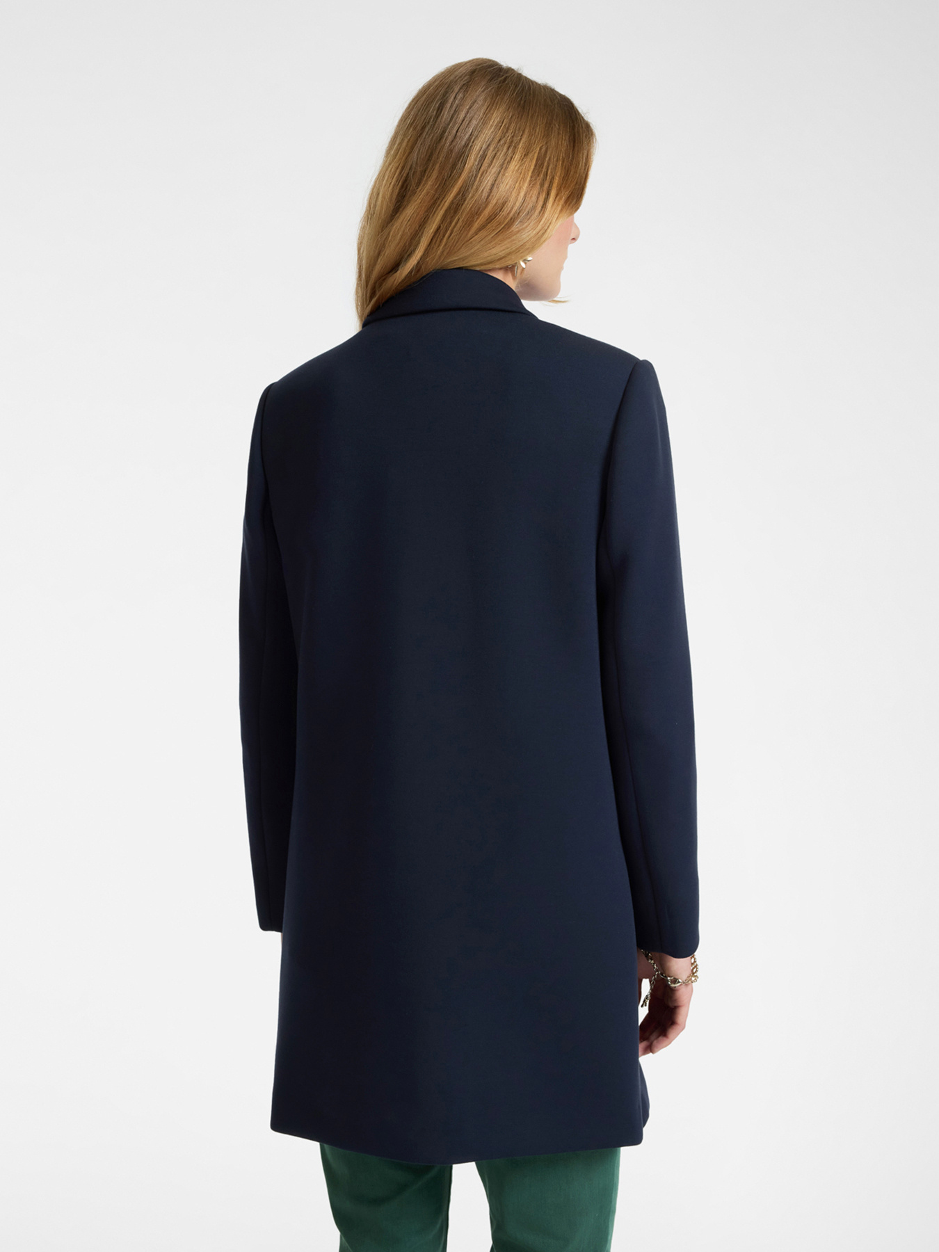 Scuba fabric coat image number 1