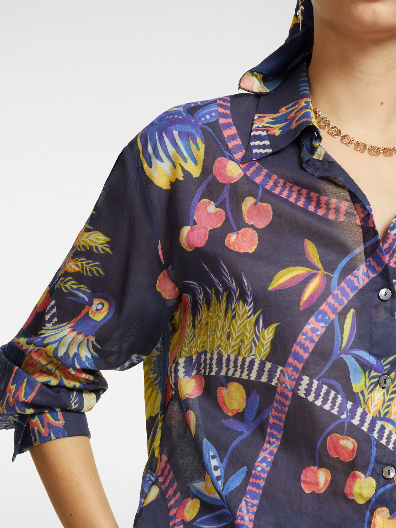 Camisa estampada image number 3