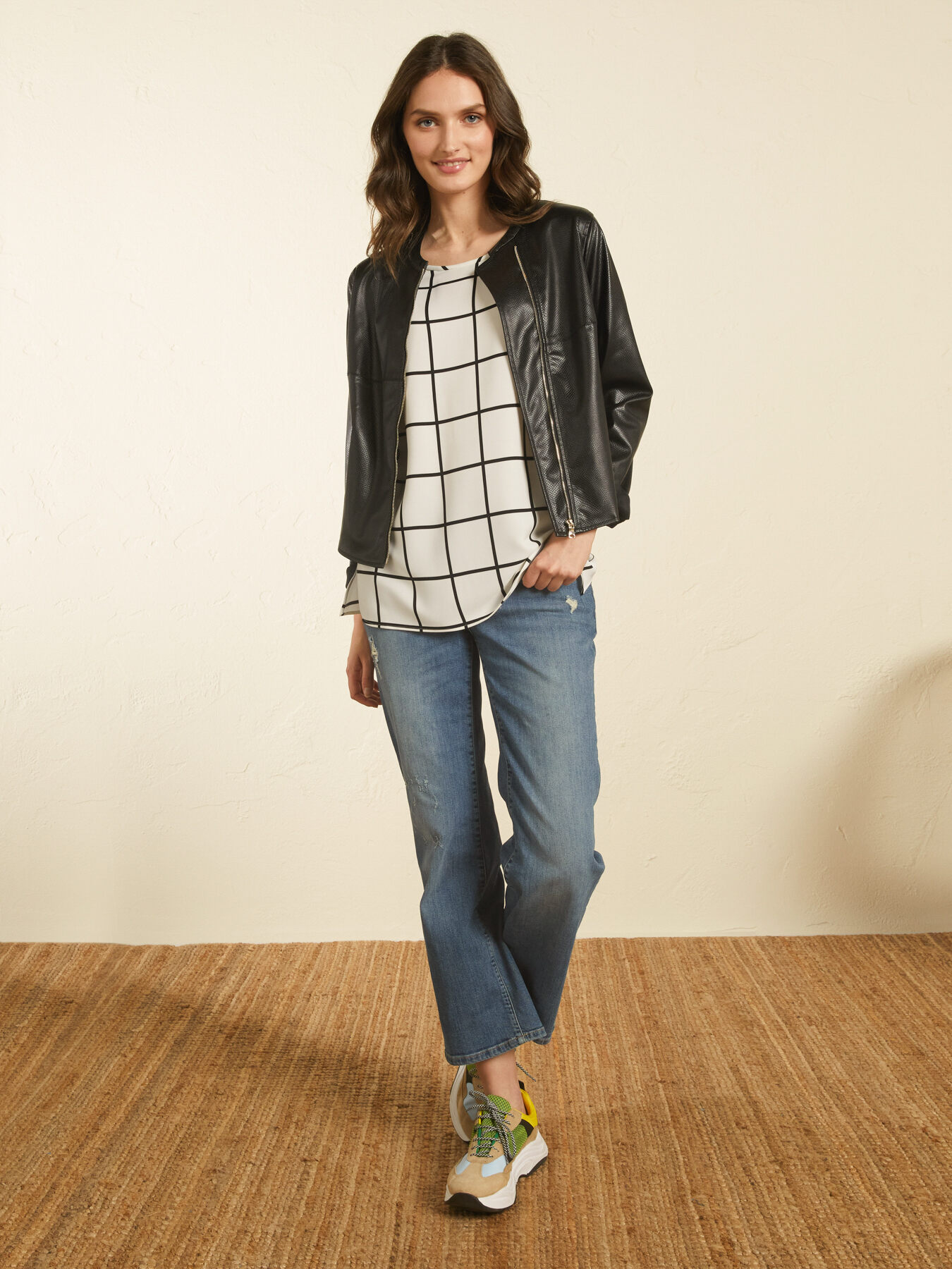 GIUBBOTTO IN SIMILPELLE image number 3