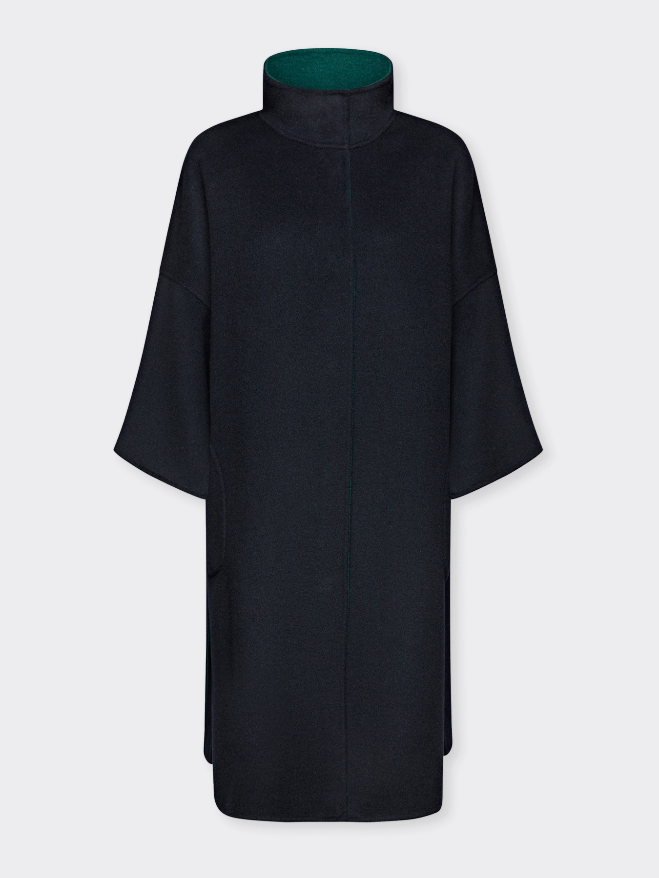 Two-tone reversible coat image number 6