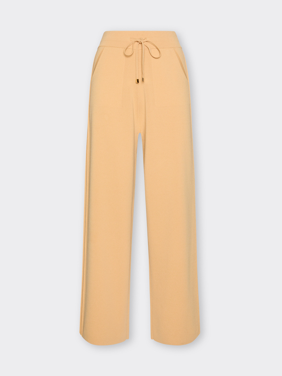 Viscose blend palazzo pants