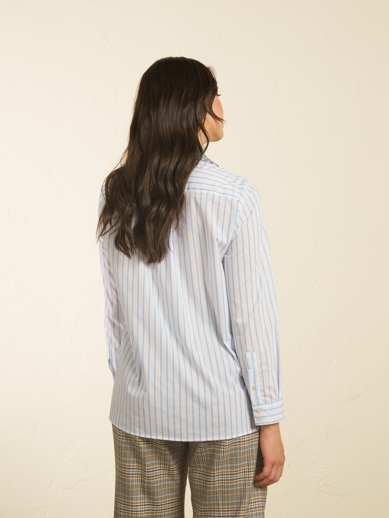 Camisa às riscas image number 1