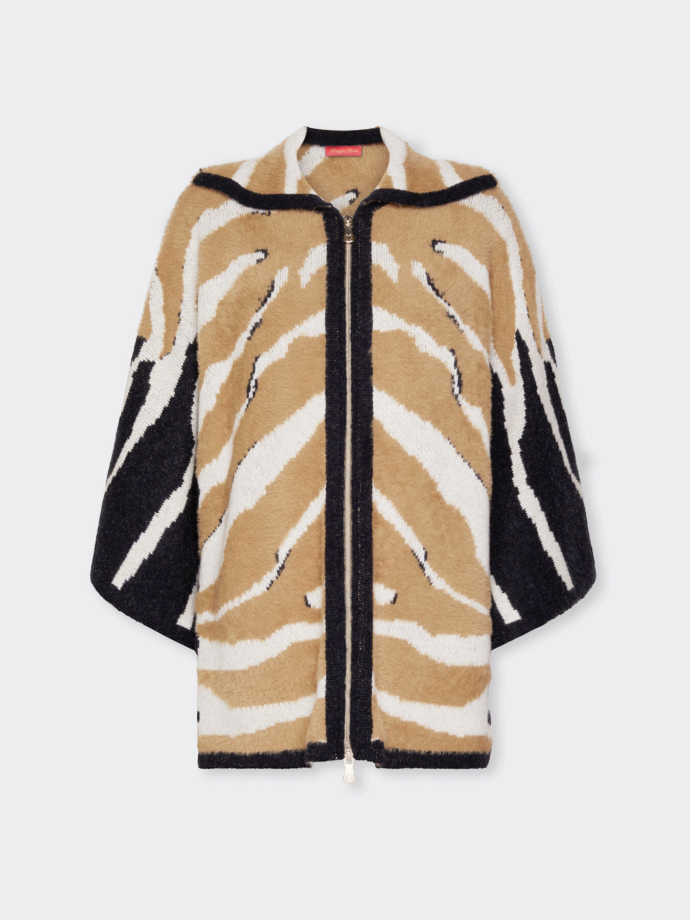 Oversized animalier sweater