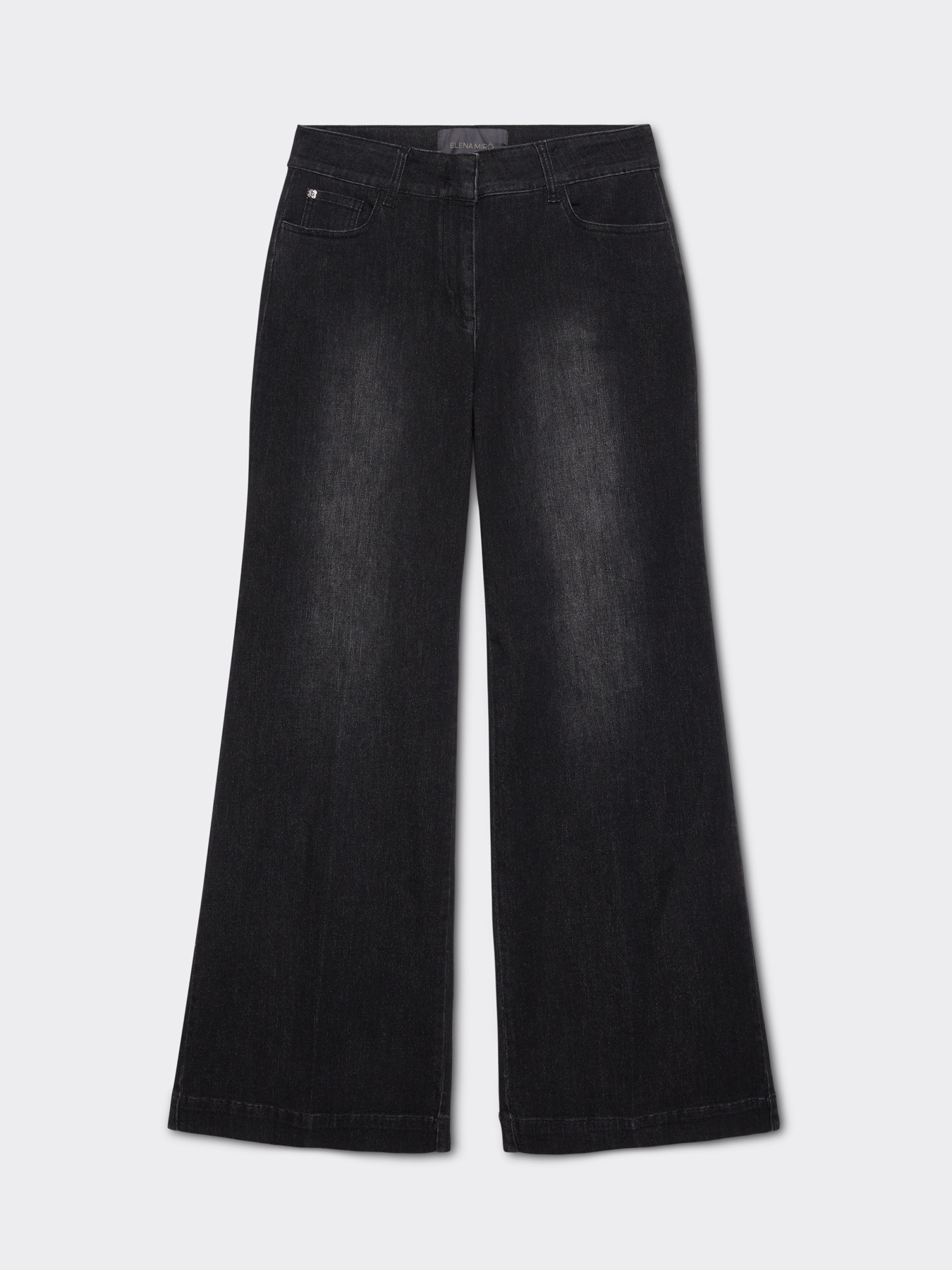 Flared Jeans Jeans Elena Miro ELENA MIRO` Wide-leg Jeans Blue