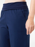 Pantalones cropped con borde en la cintura image number 3