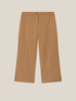 CROPPED STRETCH DIAGONAL TROUSERS image number 5