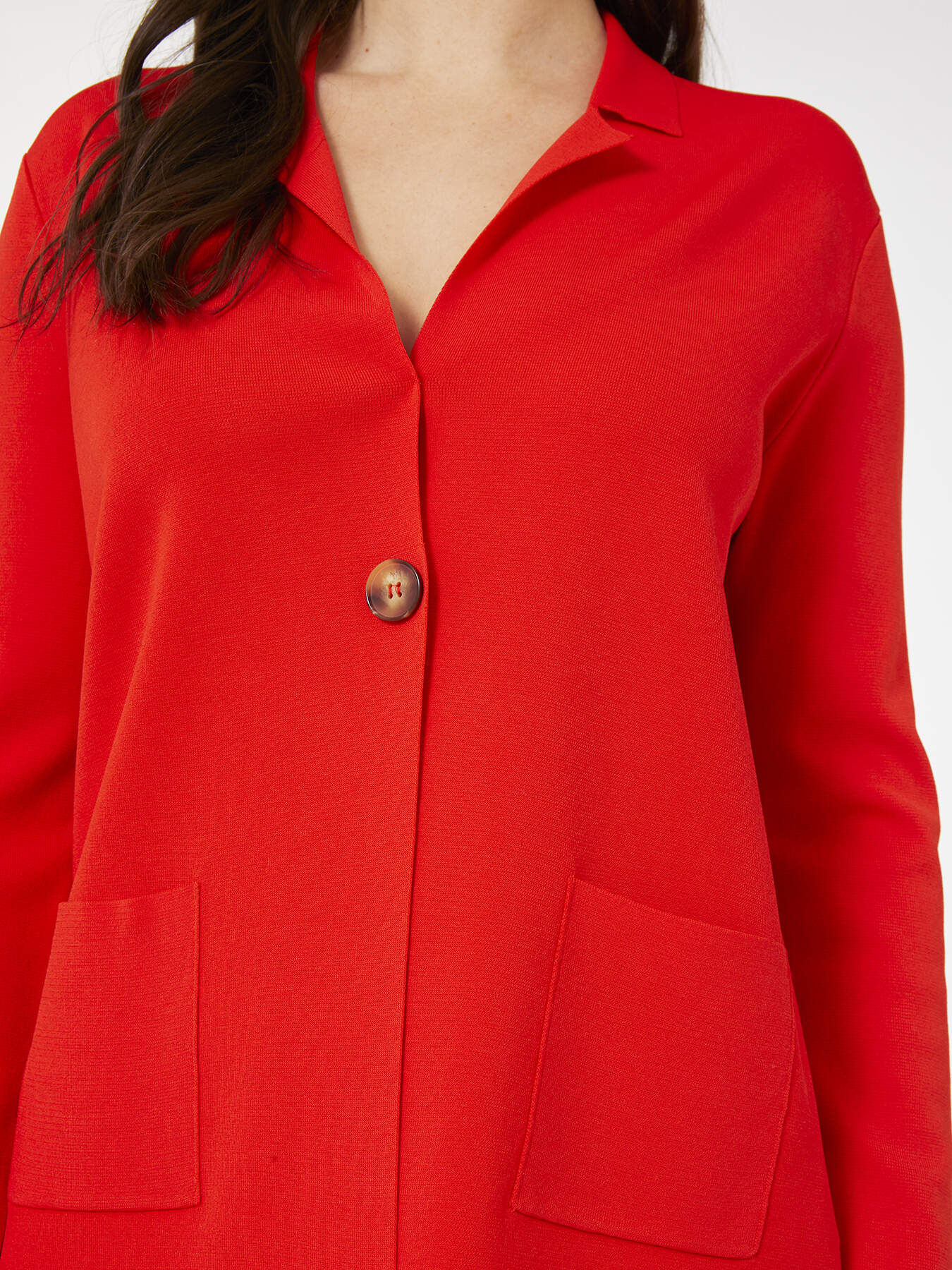 Blazer de viscosa crep&eacute; image number 3