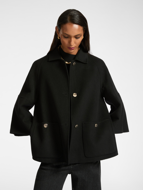 Caban en tissu double