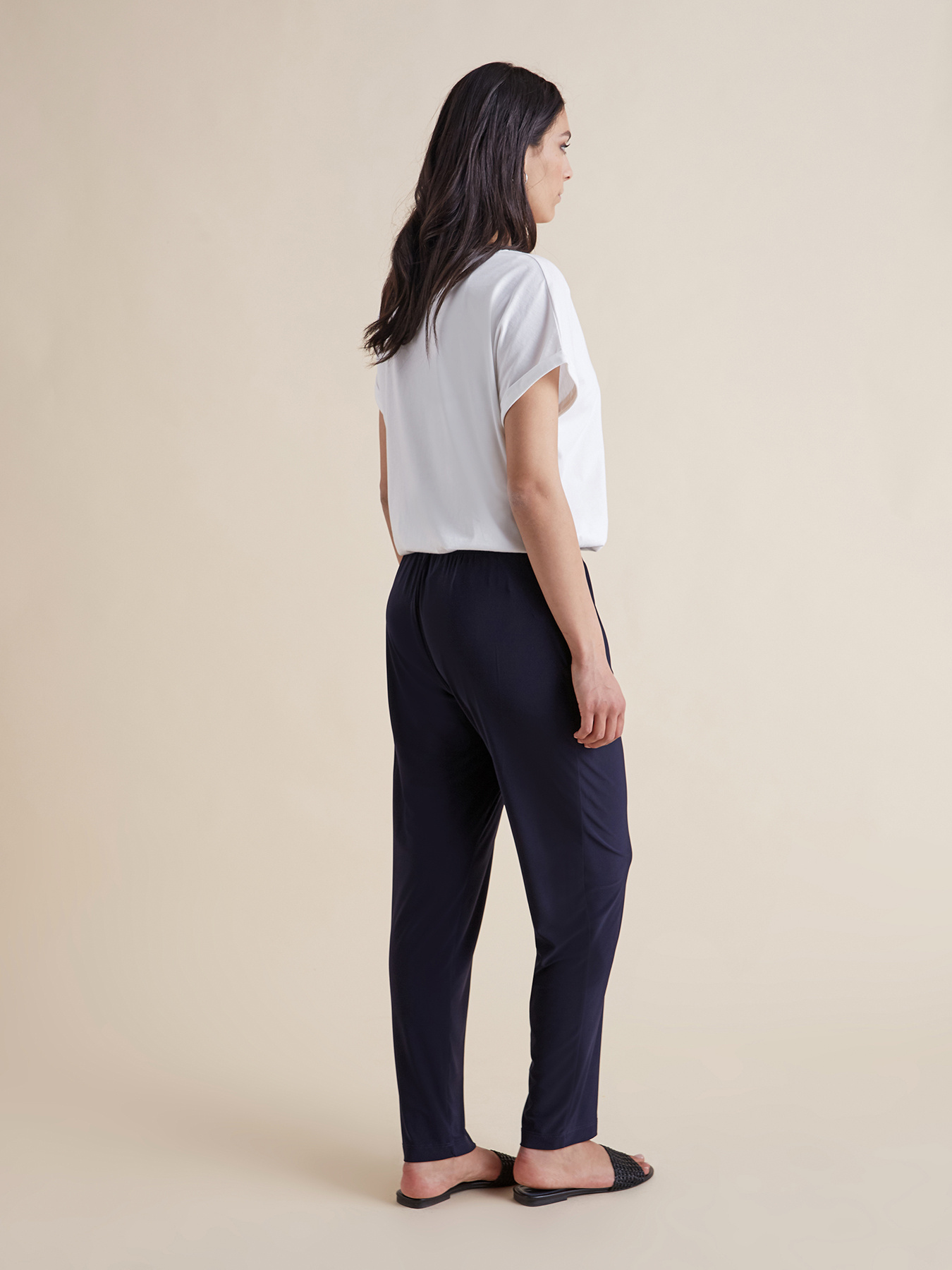 Pantalones joggers de tejido de punto image number 1