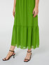 Vestido largo de georgette image number 5
