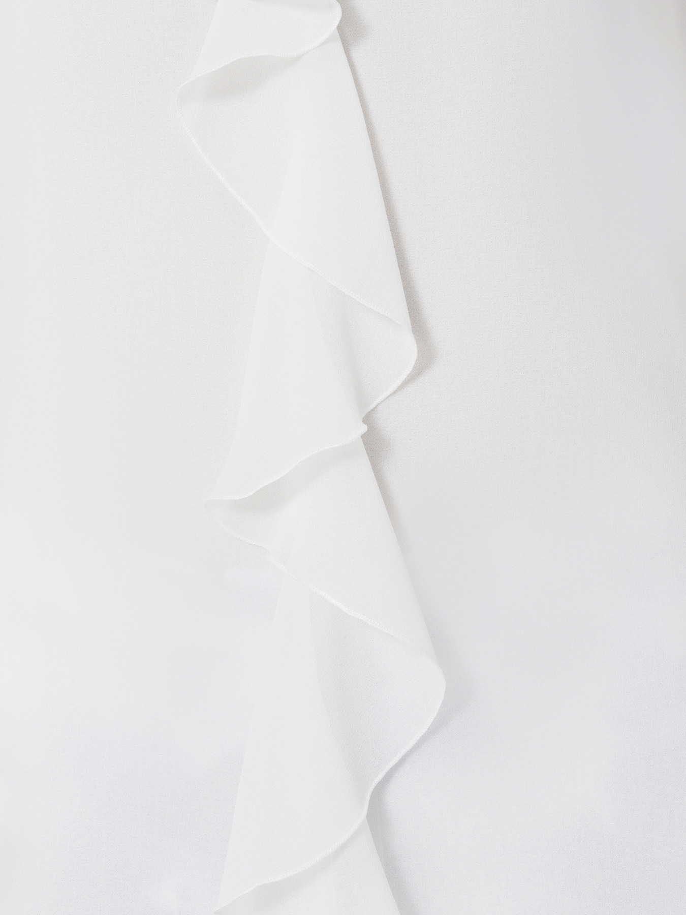 Blusa maniche corte con jabot image number 3