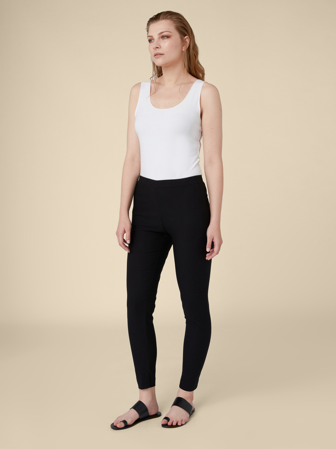 Pantaloni leggings stretch - ElenaMiro.com
