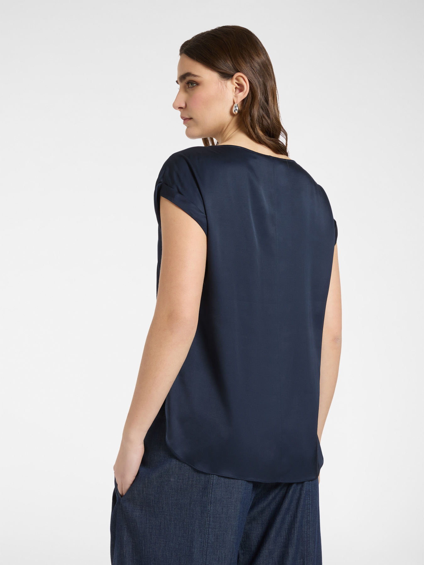 Satin blouse image number 1