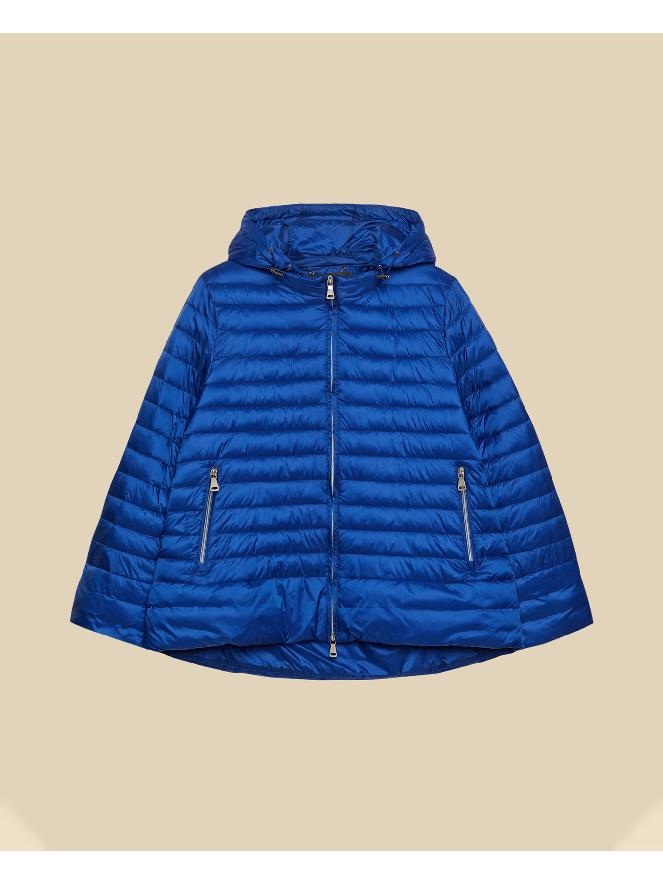 Lightweight down jacket with detachable hood image number 5