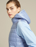 Quilted recycled nylon sleeveless jacket image number 2