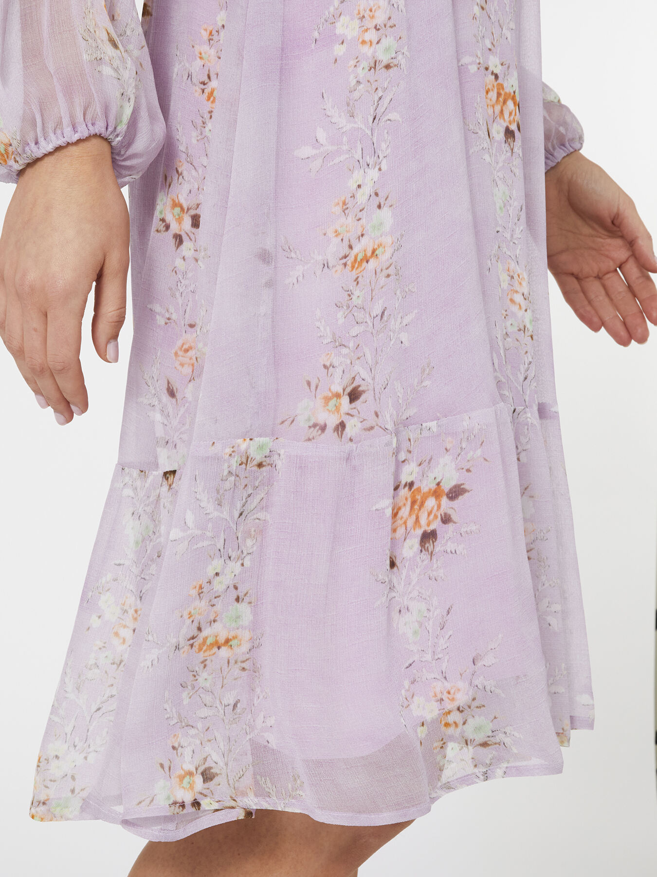 Abito elegante floreale image number 4