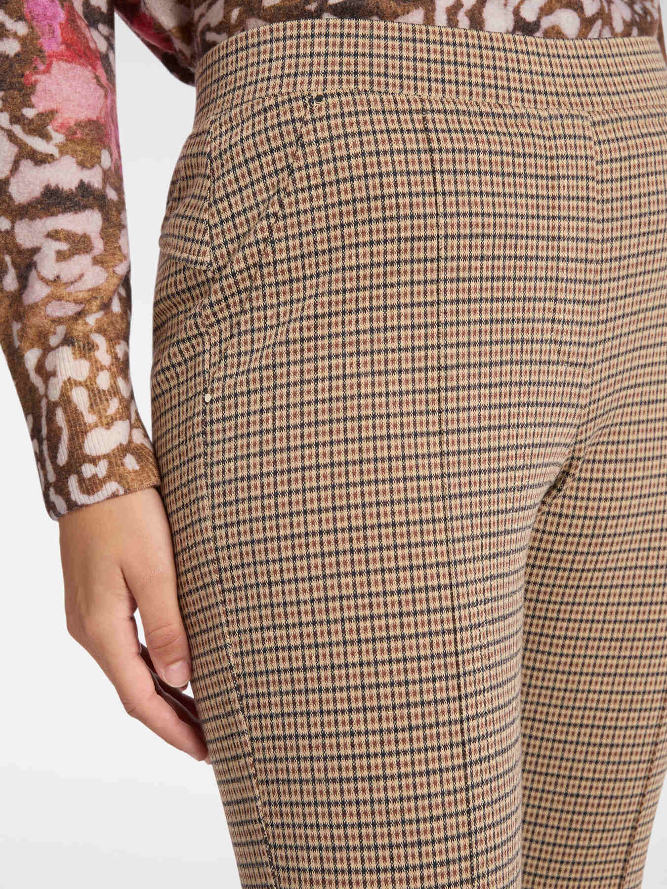 Jeggings pull on jacquard image number 3