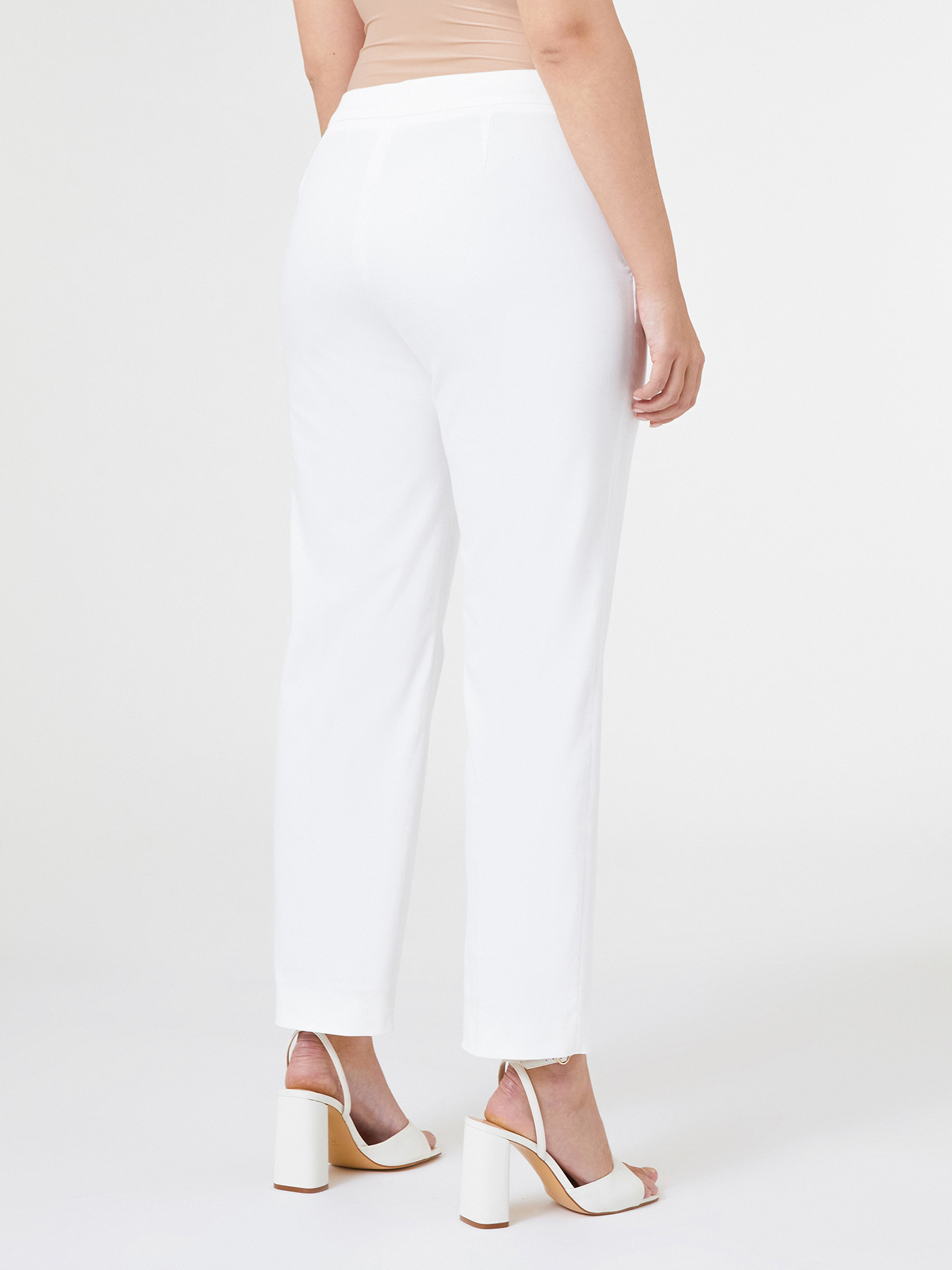 Stretch gabardine trousers image number 1