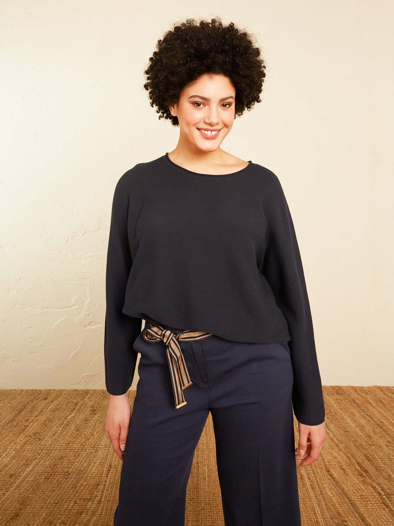 MAGLIA SEAMLESS IN PURO COTONE image number 2