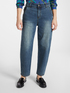 Vintage wash balloon jeans image number 2