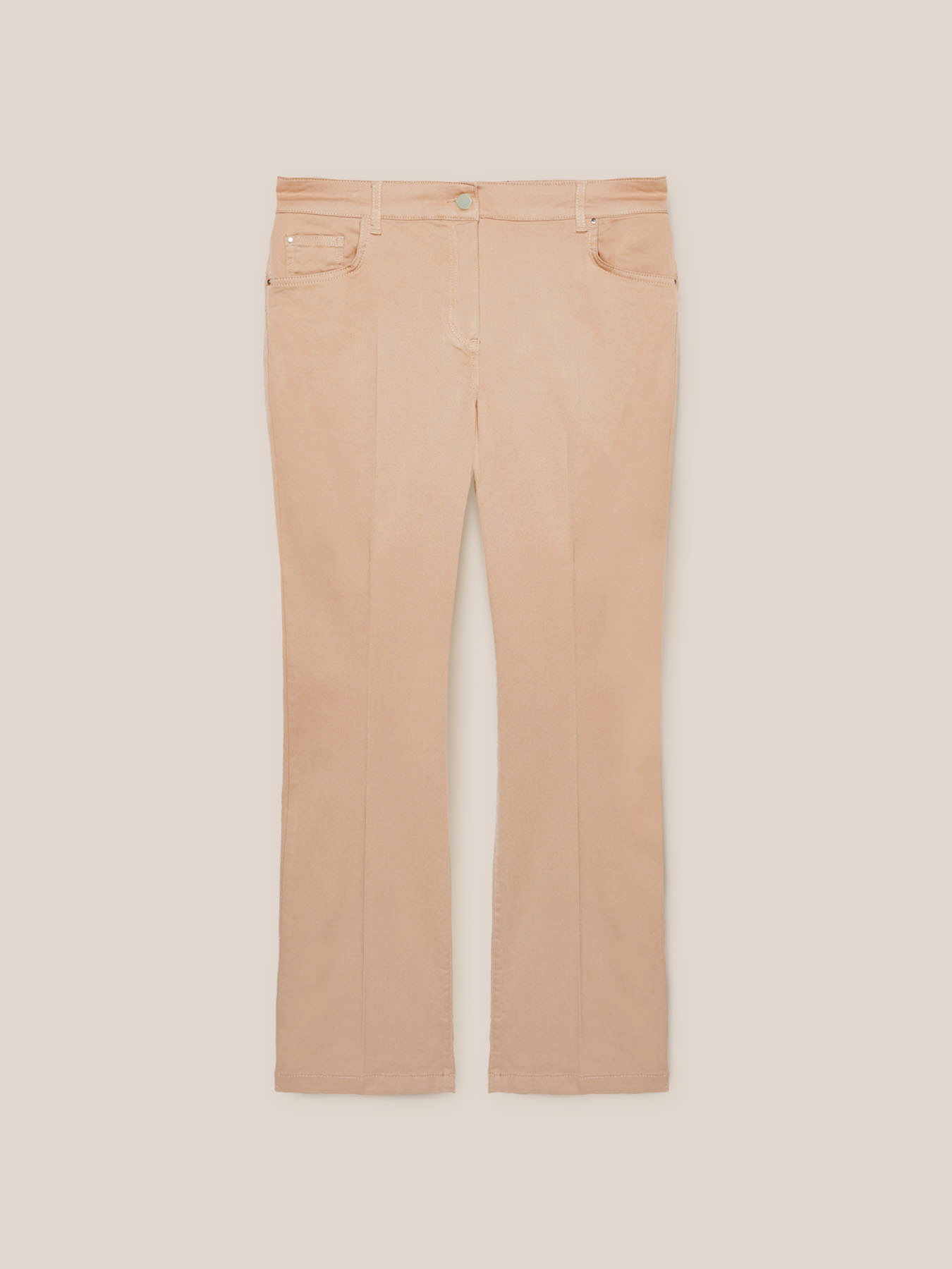 Pantaloni in drill stretch image number 5