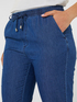 Pantalones azules anchos image number 3