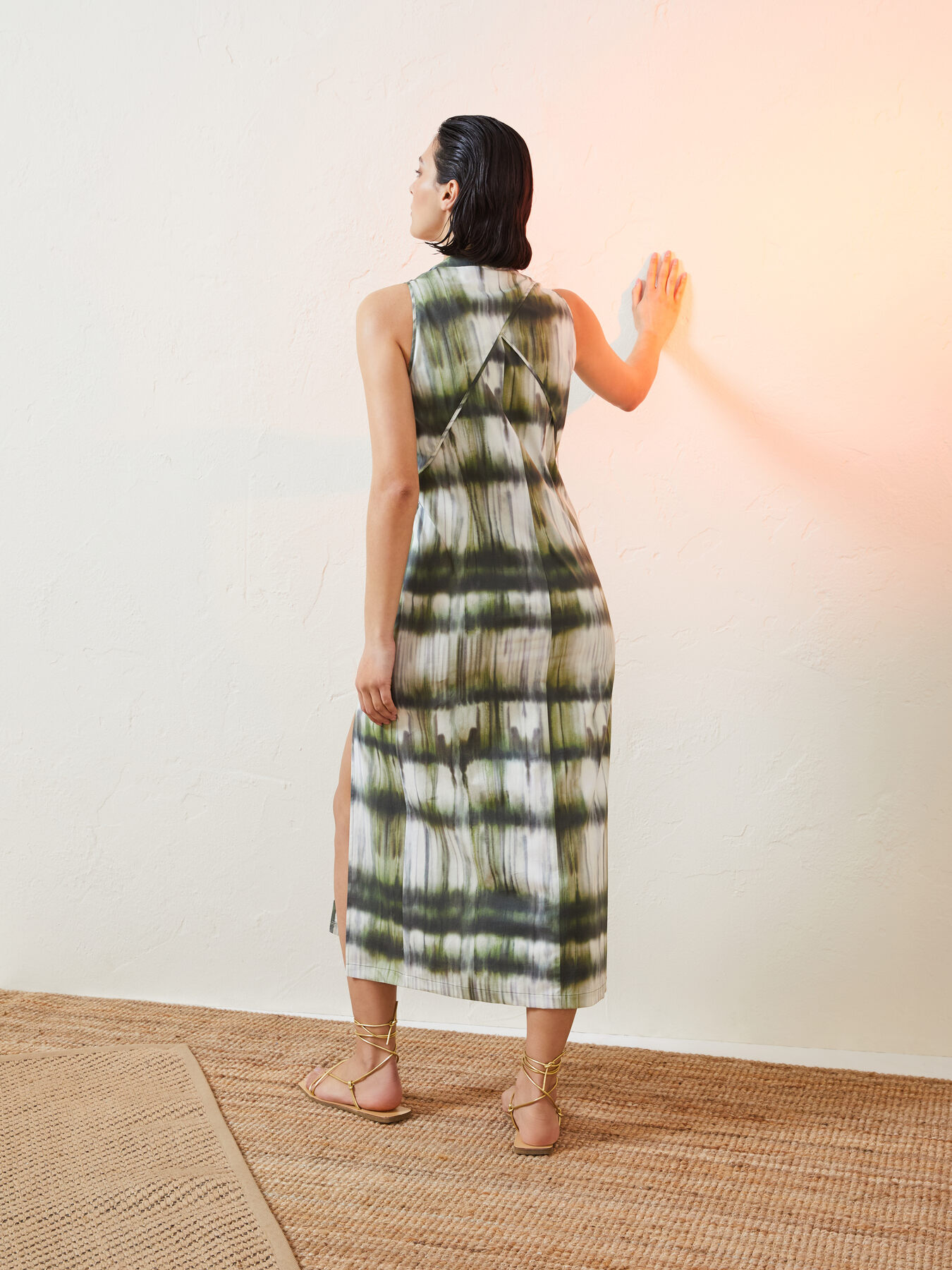 Printed dress Lisa Von Tang for Elena Miro image number 1