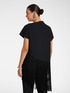 Envers satin top with fringes image number 1