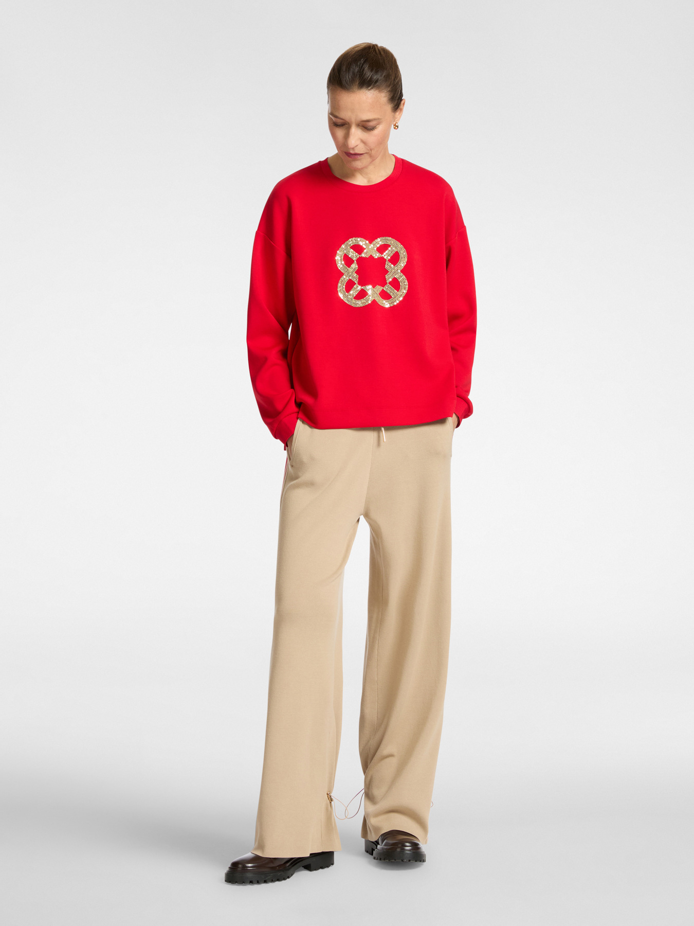 Sweatshirt with Monogram embroidery image number 2