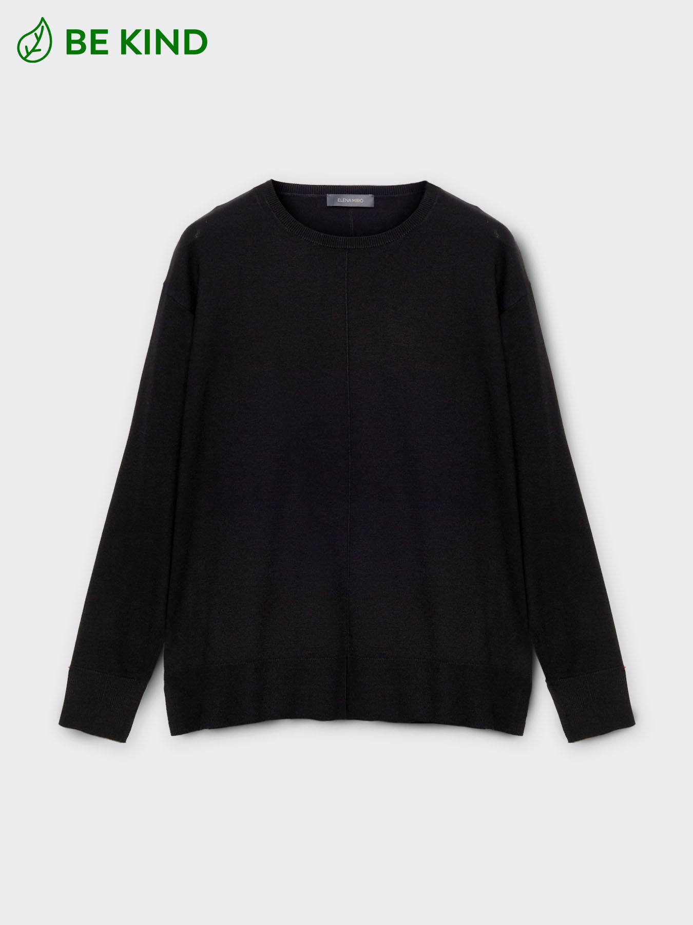 Su&eacute;ter b&aacute;sico de viscosa confort ECOVERO&trade; image number 4