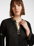 Blouse with ethnic embroidery image number 3